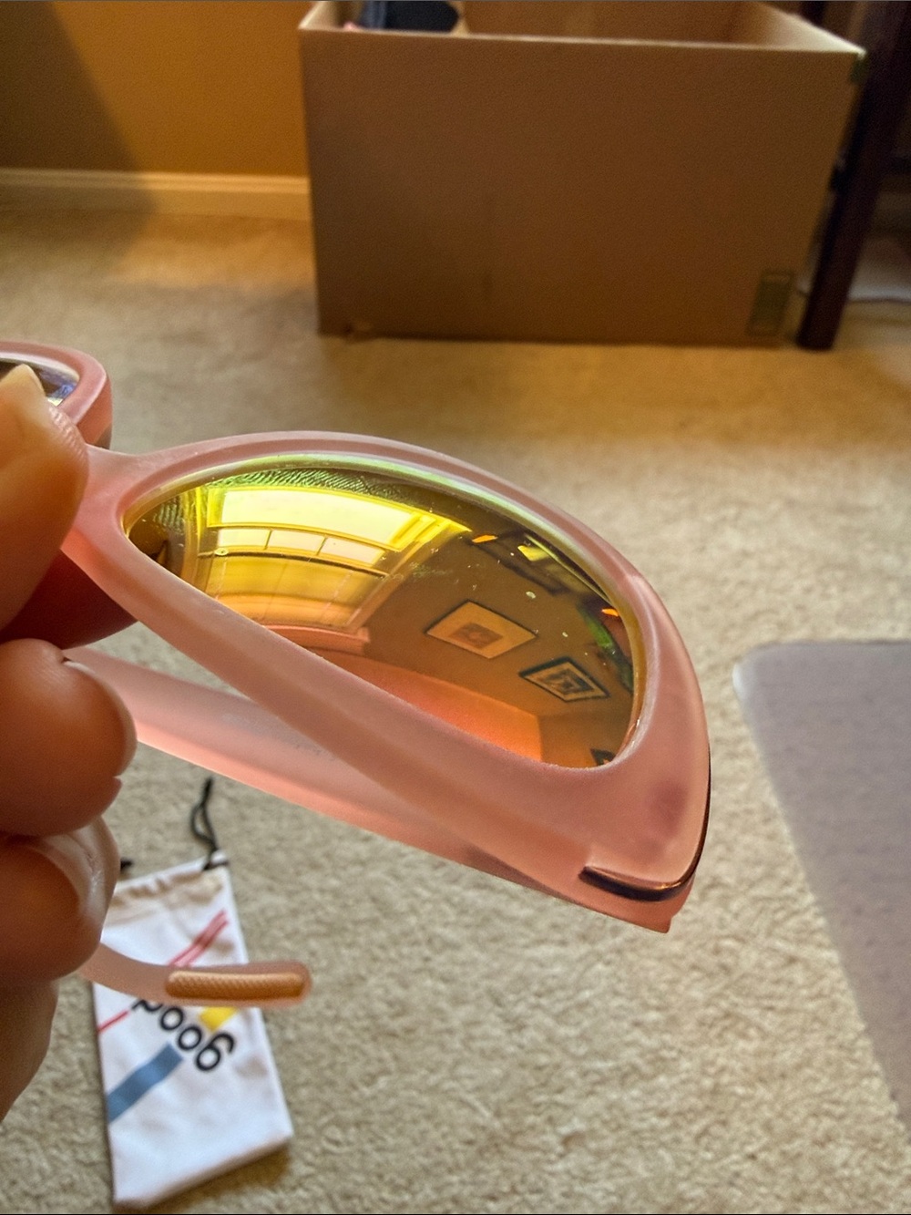 Goodr Pink Cateye Sunglasses - Picture 4 of 14